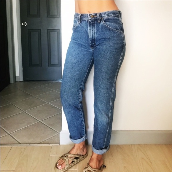 track denim jeans